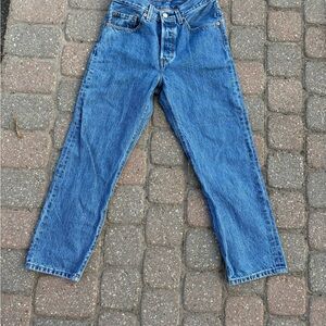 Levi's Blue Straight Jeans Classic Style